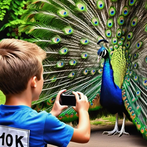 peacock,blue peacock,peafowl,male peacock,fairy peacock,bird park,peacock feathers,nature photographer,peacock eye,herman park zoo,peacocks carnation,zoo brno,loro parque,photographing children,bird photography,exotic bird,blue parrot,augmented reality,photomanipulation,peacock feather,Photography,General,Realistic
