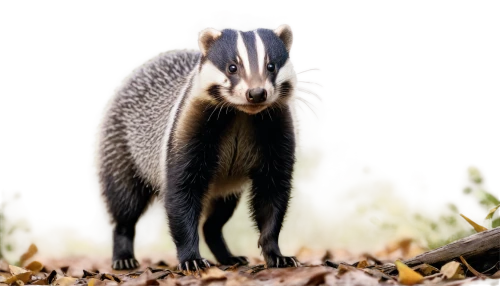 badger,striped skunk,north american raccoon,ring-tailed,anteater,merops ornatus,foraging,halichoerus grypus,mustelidae,polecat,oecanthidae,paraxerus,lycaon pictus,lamniformes,mustelid,male portrait,accipitriformes,philomachus pugnax,coatimundi,lophophanes cristatus,Illustration,Vector,Vector 11