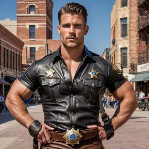 sheriff,steve rogers,sheriff car,officer,wild west,steampunk,gunfighter,macho,jack rose,holster,police uniforms,stonewall,mad max,bodie,lincoln blackwood,captain america,leather,masculine,captain american,cowboy,Photography,General,Natural