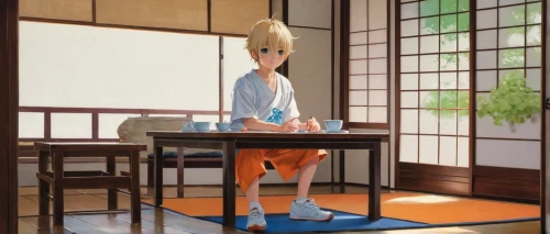 takikomi gohan,tea ceremony,tatami,tea zen,darjeeling,japanese-style room,anime 3d,kotobukiya,kaiseki,girl sitting,ryokan,japanese tea,aonori,koto,girl studying,tsukemono,anime japanese clothing,sensei,horumonyaki,sōjutsu,Conceptual Art,Oil color,Oil Color 09