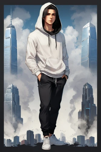 soundcloud icon,life stage icon,hoodie,spotify icon,twitch icon,youtube icon,hooded man,android game,skyscraper,skycraper,steam icon,download icon,edit icon,tracksuit,growth icon,hood,the skyscraper,icon facebook,rapper,action-adventure game,Unique,Design,Character Design