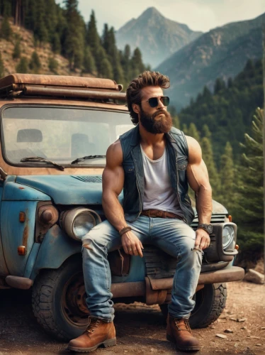 lumberjack,lumberjack pattern,volvo 164,mountaineer,pickup-truck,off-road outlaw,škoda yeti,wolverine,farmer in the woods,wrangler,auto mechanic,lada niva,rugged,car mechanic,forester,brock coupe,volvo,pickup truck,brawny,mechanic,Art,Classical Oil Painting,Classical Oil Painting 22