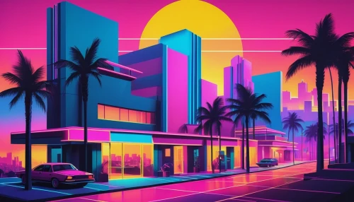 miami,80's design,colorful city,neon,80s,neon arrows,south beach,abstract retro,retro styled,neon coffee,retro background,neon lights,neon light,neon cocktails,honolulu,aesthetic,neon candies,neon ghosts,neon drinks,neon colors,Art,Classical Oil Painting,Classical Oil Painting 41