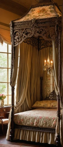 canopy bed,four poster,four-poster,ornate room,bed frame,window valance,sleeping room,bridal suite,bedding,great room,rococo,highclere castle,damask,bed,bed linen,window treatment,guest room,bedroom,bed skirt,elizabethan manor house,Illustration,Black and White,Black and White 21