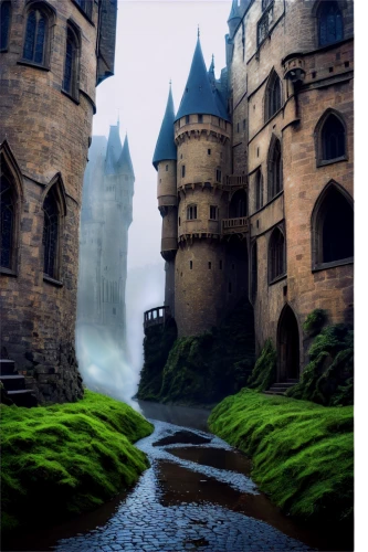 fairytale castle,hogwarts,fairy tale castle,water castle,castles,medieval castle,fairy tale castle sigmaringen,haunted castle,medieval architecture,castel,castle,castle of the corvin,gothic architecture,moat,ghost castle,hohenzollern castle,moated castle,castleguard,a fairy tale,knight's castle,Conceptual Art,Sci-Fi,Sci-Fi 11
