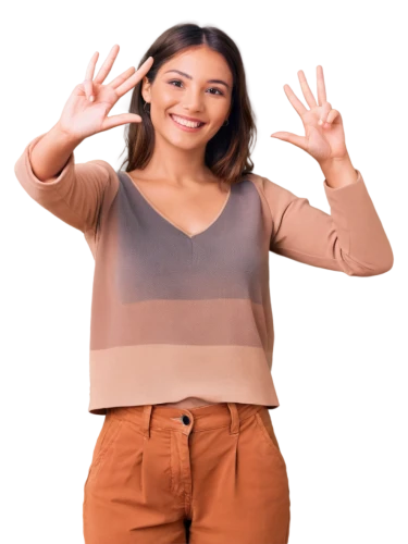 woman pointing,women's clothing,hand sign,pointing woman,girl on a white background,hyperhidrosis,long-sleeved t-shirt,women clothes,transparent background,woman holding gun,hand gesture,menswear for women,girl with speech bubble,girl in t-shirt,right curve background,lady pointing,align fingers,woman hands,yellow background,peace sign,Photography,Fashion Photography,Fashion Photography 13