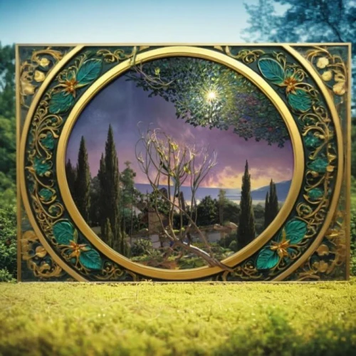 art nouveau frame,mirror in the meadow,botanical frame,art nouveau frames,botanical square frame,decorative frame,round autumn frame,beautiful frame,frame flora,fantasy picture,fantasy landscape,circle shape frame,floral silhouette frame,magic mirror,glass signs of the zodiac,fairy door,gold foil art deco frame,ivy frame,fantasy art,stage curtain