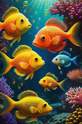 ornamental fish,coral reef fish,school of fish,aquarium decor,underwater fish,aquarium fish feed,aquarium fish,fishes,marine fish,underwater background,aquatic animals,discus fish,sea animals,aquarium inhabitants,tropical fish,fish in water,sea life underwater,underwater world,aquatic life,marine diversity,Illustration,Children,Children 05