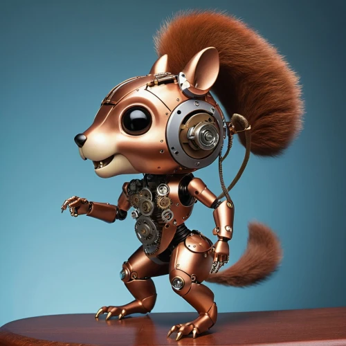 atlas squirrel,musical rodent,anthropomorphized animals,squirell,rocket raccoon,conker,douglas' squirrel,minibot,dormouse,wind-up toy,baby groot,the squirrel,squirrel,inductor,guardians of the galaxy,computer mouse,cybernetics,the mascot,acorns,sciurus