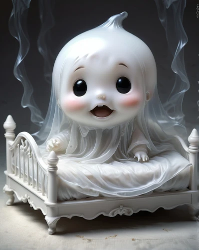 casper,dead bride,pierrot,the girl in the bathtub,ghost girl,doll's head,madeleine,doll head,porcelaine,female doll,boo,child monster,ghost,doll's house,porcelain dolls,the ghost,drug marshmallow,bad dream,crying baby,haunting
