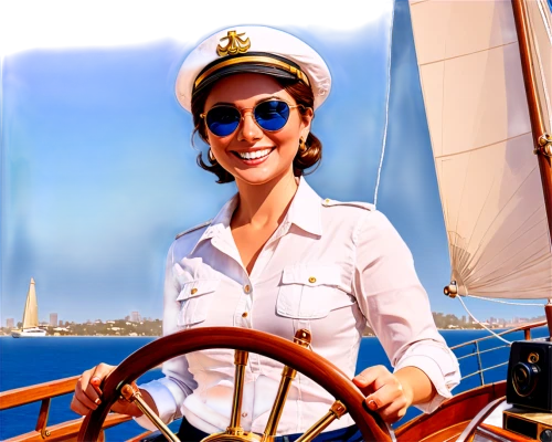 nautical clip art,naval officer,delta sailor,boats and boating--equipment and supplies,girl on the boat,brown sailor,boat operator,nautical star,sailing blue yellow,nautical colors,seafaring,sailing-boat,sailing blue purple,nautical,sailing,sail blue white,sailing boat,sailor,stewardess,friendship sloop,Illustration,Vector,Vector 19