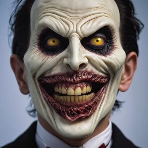 creepy clown,dracula,vampire,comedy tragedy masks,halloween masks,joker,horror clown,count,a wax dummy,killer smile,two face,scary clown,teeth,it,bogeyman,ghoul,walker,male mask killer,grin,dental hygienist,Photography,General,Realistic