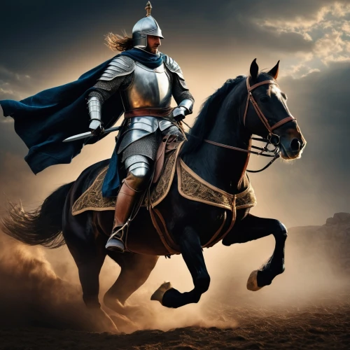 crusader,bactrian,biblical narrative characters,conquistador,cavalry,the roman centurion,roman soldier,horseman,thracian,equestrian helmet,spartan,don quixote,joan of arc,king arthur,genghis khan,bronze horseman,pure-blood arab,sultan,digital compositing,horsemen,Photography,General,Fantasy