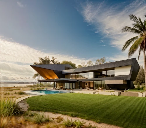 dunes house,modern house,modern architecture,house by the water,luxury home,florida home,beach house,luxury property,tropical house,holiday villa,beautiful home,cube house,mid century house,cube stilt houses,smart house,landscape designers sydney,landscape design sydney,dune ridge,futuristic architecture,large home