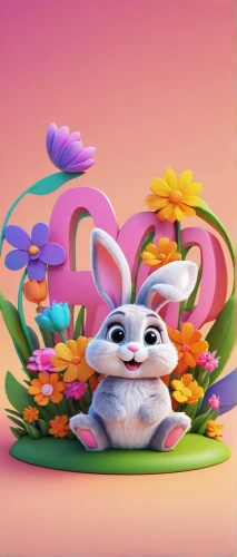 easter banner,flower animal,easter theme,flowers png,easter background,spring background,bunny on flower,easter décor,cheery-blossom,springtime background,deco bunny,spring crown,cartoon flowers,easter card,flower background,springform pan,blooming wreath,spring pancake,flower hat,easter easter egg,Conceptual Art,Daily,Daily 02
