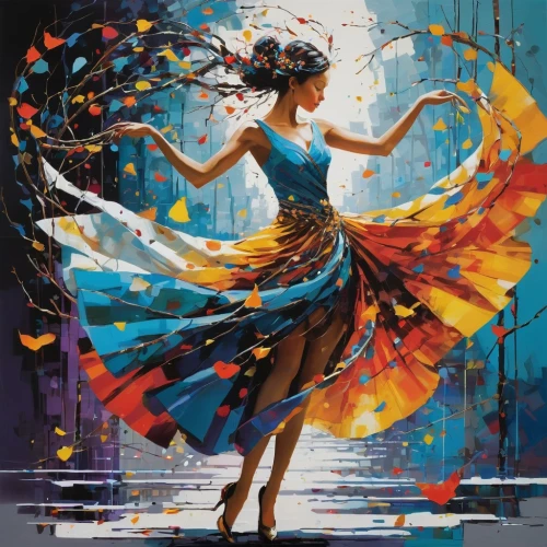 flamenco,dance with canvases,dancer,dance,latin dance,twirl,twirling,boho art,love dance,dancers,whirling,dancing,folk-dance,tanoura dance,hoopskirt,dancesport,majorette (dancer),twirls,art painting,salsa dance,Conceptual Art,Oil color,Oil Color 07