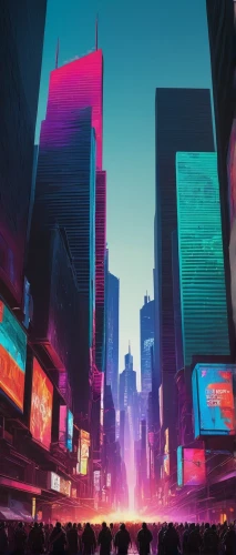 cyberpunk,colorful city,time square,shinjuku,metropolis,tokyo city,cityscape,city lights,evening city,cities,citylights,neon lights,city at night,fantasy city,city,dystopian,big city,dusk background,neon light,tokyo,Conceptual Art,Graffiti Art,Graffiti Art 11