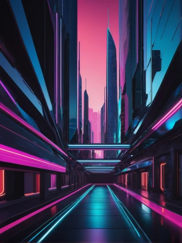 futuristic landscape,futuristic,neon arrows,cyberpunk,80s,80's design,colorful city,metropolis,tokyo city,cyberspace,tokyo,cityscape,vapor,city trans,abstract retro,scifi,light track,neon lights,shinjuku,sci-fi,Photography,Black and white photography,Black and White Photography 04