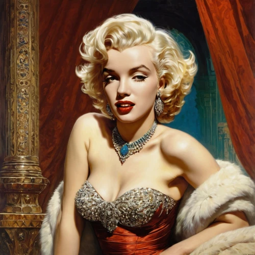 marylyn monroe - female,marylin monroe,marilyn,merilyn monroe,jane russell-female,mamie van doren,blonde woman,christmas pin up girl,vintage woman,pin up christmas girl,pin ups,vintage art,valentine pin up,pin-up girl,vintage female portrait,gena rolands-hollywood,retro pin up girl,valentine day's pin up,pin up,pin-up,Art,Classical Oil Painting,Classical Oil Painting 42