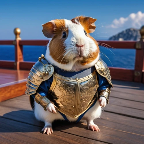 rataplan,cullen skink,guineapig,rat na,guinea pig,year of the rat,animals play dress-up,rat,gerbil,tyrion lannister,armored animal,king arthur,musical rodent,king caudata,dwarf sundheim,knight armor,castleguard,welschcorgi,mouse bacon,bard,Photography,General,Realistic