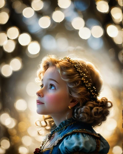 princess anna,mystical portrait of a girl,children's christmas photo shoot,little girl fairy,bokeh effect,bokeh lights,child portrait,background bokeh,bokeh,christmas angel,garland of lights,vintage doll,child fairy,little princess,princess sofia,the snow queen,little girl,bokeh hearts,the little girl,fairy lights,Photography,Documentary Photography,Documentary Photography 24