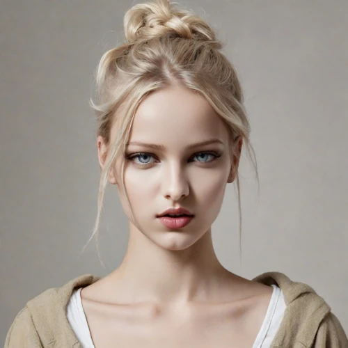 realdoll,blond girl,doll's facial features,chignon,updo,blonde girl,blonde woman,model beauty,beautiful model,young woman,model doll,pretty young woman,beautiful young woman,female doll,dove,hairstyle,bun mixed,bun,porcelain doll,female beauty,Photography,Realistic