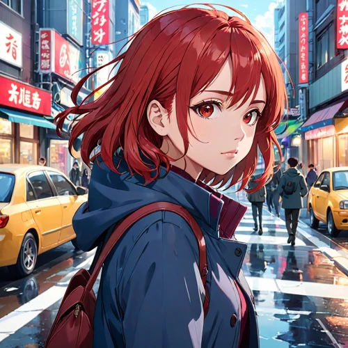 shinjuku,sakura background,shibuya,japanese sakura background,asakusa,shibuya crossing,red-haired,osaka,tokyo city,anime japanese clothing,mikuru asahina,sakura,parka,red background,asuka langley soryu,cg artwork,tokyo,colorful city,cinnamon girl,maki,Anime,Anime,Realistic