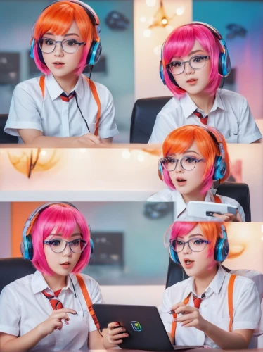 blur office background,loss,pink round frames,pink double,hamster frames,pink glasses,pink hair,cyber glasses,girl at the computer,hairstyles,receptionists,pi mai,kids glasses,siu mei,neon human resources,hime cut,phuquy,cosplay image,expressions,mini e,Photography,Artistic Photography,Artistic Photography 07