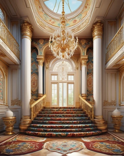 ballroom,marble palace,europe palace,neoclassical,ornate room,royal interior,staircase,hall of the fallen,classical architecture,outside staircase,the palace,entrance hall,immenhausen,crown palace,palace,theater curtain,luxury property,luxury hotel,hall of nations,emirates palace hotel,Illustration,Abstract Fantasy,Abstract Fantasy 02