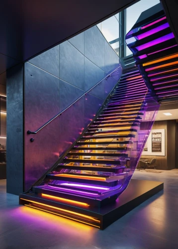 staircase,winners stairs,steel stairs,outside staircase,stairs,stairwell,winding staircase,stair,stairway,interior modern design,futuristic art museum,modern decor,spiral staircase,escalator,stone stairs,penthouse apartment,contemporary decor,spiral stairs,colored lights,elevators,Photography,General,Sci-Fi
