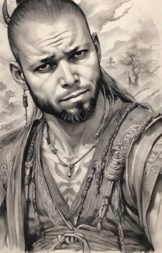 cent,barbarian,leonardo,warrior east,yi sun sin,shuanghuan noble,viking,samurai,sandro,warlord,raider,goki,lokportrait,gladiator,fan art,orc,dane axe,the warrior,baozi,centurion,Digital Art,Ink Drawing