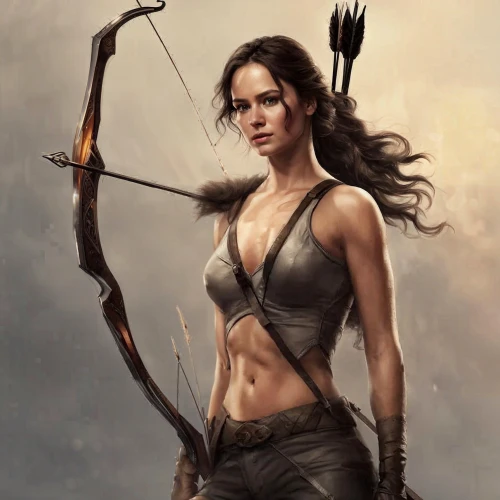 katniss,female warrior,bow and arrows,warrior woman,bows and arrows,swordswoman,bow and arrow,huntress,archery,lara,longbow,archer,swath,awesome arrow,fantasy warrior,draw arrows,3d archery,field archery,croft,hand draw arrows