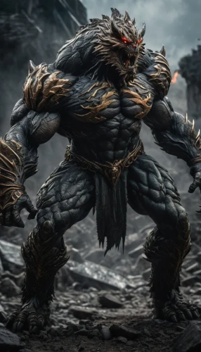 brute,wolverine,kong,leopard's bane,wolfman,angry man,venom,king kong,krampus,werewolf,splitting maul,goki,minotaur,katakuri,yuvarlak,orc,fighting stance,werewolves,skordalia,the thing,Photography,General,Fantasy