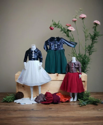little girl dresses,baby & toddler clothing,doll dress,fashion dolls,ballet tutu,children is clothing,knitting clothing,crinoline,women's clothing,designer dolls,children's christmas photo shoot,still life photography,women clothes,hoopskirt,clothes,overskirt,sint rosa festival,clothing,cute clothes,baby clothes