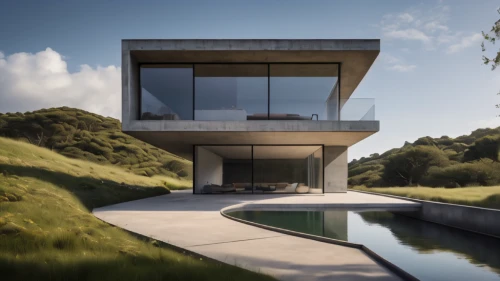 dunes house,cubic house,modern house,modern architecture,cube house,futuristic architecture,house by the water,3d rendering,archidaily,house with lake,exposed concrete,mirror house,cube stilt houses,danish house,residential house,kirrarchitecture,mid century house,architecture,contemporary,luxury property,Photography,General,Natural