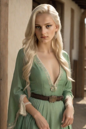 green dress,game of thrones,kings landing,elsa,celtic queen,her,thrones,nice dress,fantasy woman,lena,in green,tease,color 1,a charming woman,blonde woman,pretty young woman,white rose snow queen,della,elaeis,adorable,Photography,Cinematic