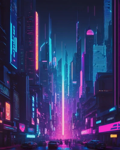 cyberpunk,shinjuku,tokyo city,cityscape,colorful city,metropolis,neon arrows,tokyo,80's design,vapor,neon,futuristic,aesthetic,retro background,80s,fantasy city,neon lights,futuristic landscape,shanghai,urban,Conceptual Art,Sci-Fi,Sci-Fi 26