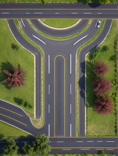 highway roundabout,traffic circle,roundabout,intersection,traffic junction,paved square,city highway,two way traffic,right turn,winding roads,dual carriageway,roads,turn left,curvy road sign,pedestrian crossing,roadway,car outline,crossroad,traffic management,hairpins,Photography,General,Realistic