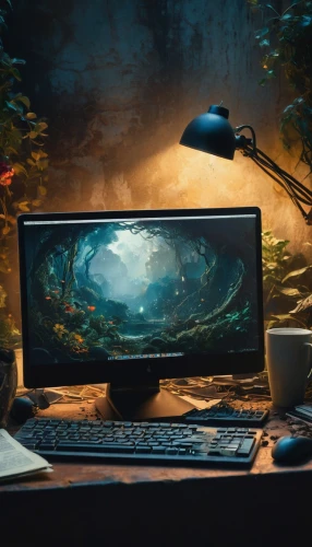 the computer screen,computer screen,computer monitor,computer graphics,computer art,computer desk,computer,computer workstation,aqua studio,laptop screen,dive computer,computer room,lures and buy new desktop,desktop computer,man with a computer,digital compositing,desk,computer addiction,desktop,the bottom-screen,Conceptual Art,Fantasy,Fantasy 05