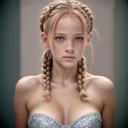 lily-rose melody depp,jennifer lawrence - female,katniss,blond girl,braids,young beauty,elsa,cornrows,sigourney weave,blonde girl,pretty young woman,braid,little girl fairy,braiding,elven,madeleine,ice princess,french braid,beautiful young woman,female hollywood actress