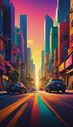 colorful city,tokyo city,retro background,tokyo,3d car wallpaper,city highway,cityscape,miami,would a background,shinjuku,dusk background,honolulu,dusk,los angeles,aesthetic,hd wallpaper,art background,evening city,street canyon,abstract retro,Illustration,Black and White,Black and White 06