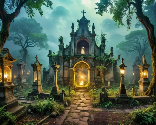 old graveyard,cemetery,forest cemetery,graveyard,cemetary,necropolis,burial ground,tombstones,magnolia cemetery,old cemetery,resting place,graves,mausoleum ruins,gravestones,haunted cathedral,grave light,mortuary temple,train cemetery,sepulchre,grave stones,Photography,General,Realistic