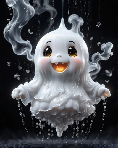 baby shampoo,water creature,milk splash,casper,knuffig,olaf,disney baymax,cute cartoon character,boo,baby float,ghost,the ghost,ghost girl,three-lobed slime,supernatural creature,po-faced,milk bath,steam icon,baymax,bath with milk,Unique,3D,3D Character