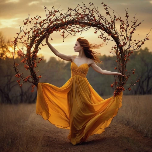 golden wreath,ballerina in the woods,yellow sun rose,yellow petals,yellow petal,yellow rose background,forsythia,spring equinox,gracefulness,yellow orange,yellow garden,yellow rose,yellow grass,yellow sky,yellow orange rose,gold yellow rose,woodland sunflower,golden yellow,yellow jumpsuit,celtic woman,Photography,Artistic Photography,Artistic Photography 14