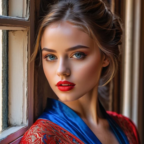 ukrainian,red lipstick,romantic portrait,romantic look,beautiful young woman,red lips,danila bagrov,beautiful model,model beauty,girl in cloth,red gown,female beauty,young woman,bylina,lady in red,pretty young woman,eurasian,girl in red dress,red russian,beautiful face,Photography,General,Realistic