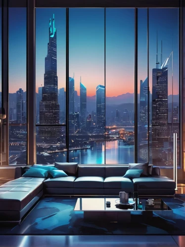 penthouse apartment,sky apartment,dubai,dubai marina,futuristic architecture,futuristic landscape,jumeirah,largest hotel in dubai,skyscapers,tallest hotel dubai,cityscape,wallpaper dubai,modern office,shanghai,glass wall,skyscrapers,sky city,city skyline,modern living room,modern room,Illustration,Vector,Vector 01