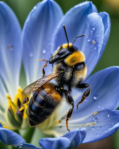 blue wooden bee,solitary bees,bee,pollinating,pollination,western honey bee,megachilidae,pollino,pollen warehousing,pollinator,honey bees,colletes,wild bee,silk bee,honeybees,two bees,hover fly,apis mellifera,bumblebees,eastern wood-bee,Photography,General,Natural
