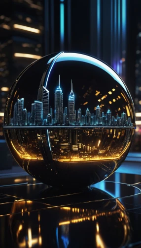 glass sphere,lensball,glass ball,cinema 4d,crystal ball-photography,crystal ball,futuristic landscape,mirror ball,futuristic architecture,metropolis,3d render,spheres,globes,3d rendering,3d background,futuristic,digital compositing,paperweight,fantasy city,spherical,Illustration,Realistic Fantasy,Realistic Fantasy 12