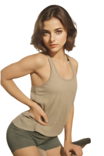 ammo,lara,chair png,woman holding gun,girl with gun,png transparent,fitness model,khaki,hip,tee,hoe,exercise ball,her,et,yoga,rose png,holding a gun,sit,active shirt,st