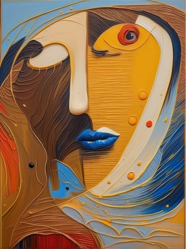 indigenous painting,dali,art deco woman,glass painting,african art,picasso,carol colman,oil on canvas,woman's face,oil painting on canvas,el salvador dali,tears bronze,aboriginal painting,woman thinking,indian art,abstract painting,woman face,first nation,two people,el mar